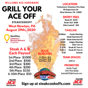 Grill Your Ace off 2020 poster